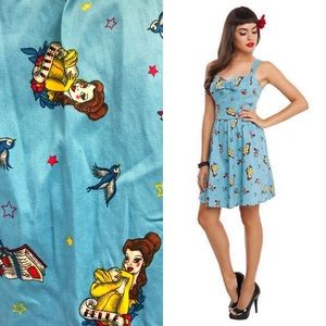 {Disney} Belle Pinup Dress